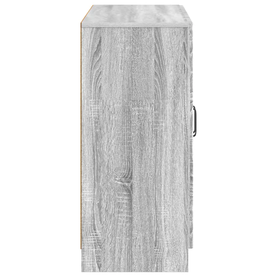 Buffet Sonoma gris 89 x 34,5 x 77 cm Bois d'ingénierie - 7