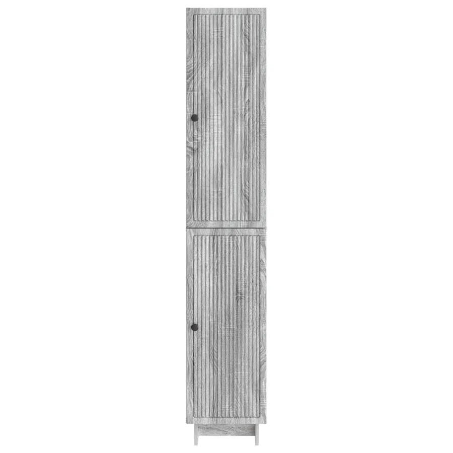 Ensemble de Meubles 2 pcs Sonoma gris 34,5 x 33 x 90 cm - 5