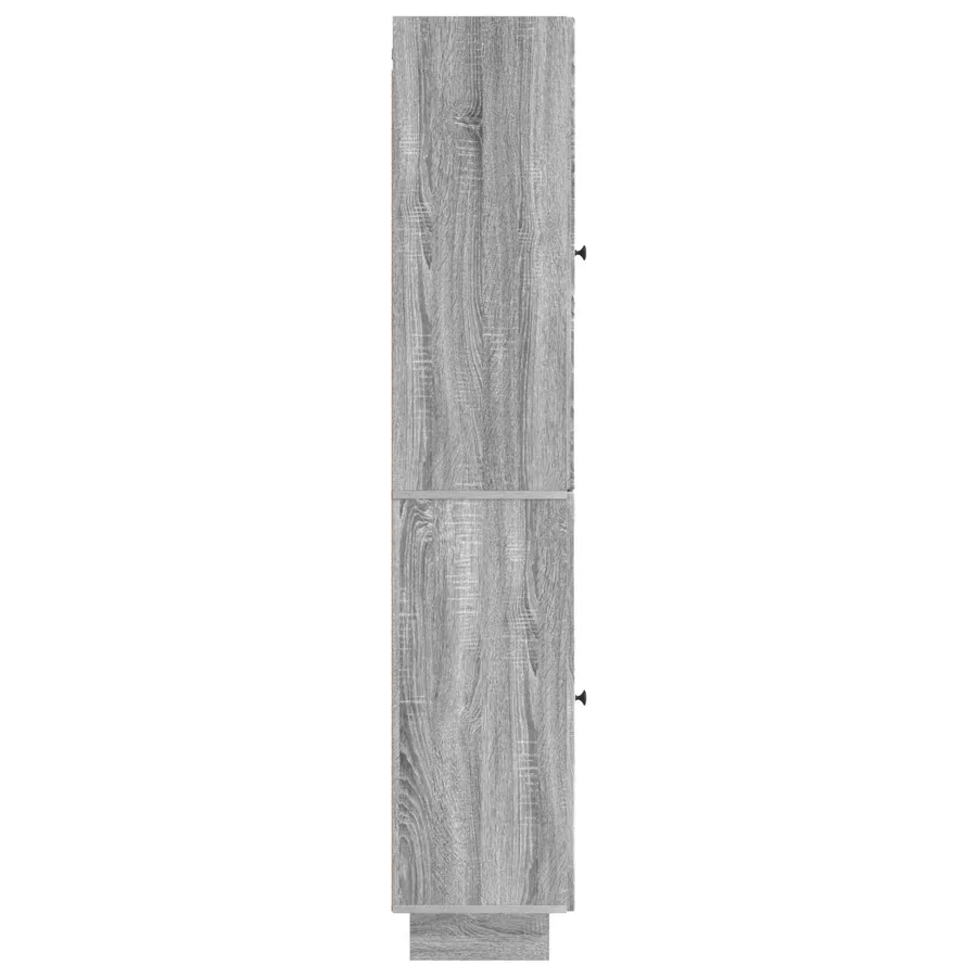 Ensemble de Meubles 2 pcs Sonoma gris 34,5 x 33 x 90 cm - 6