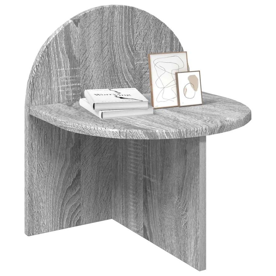 Table de chevet Gris Sonoma 40 x 35,5 x 45,5 cm - 3