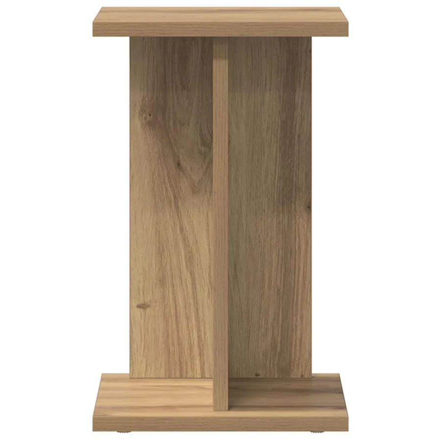 Support de Plante 2 pc Chêne Artisanal 25 x 25,5 x 40,5 cm - 6