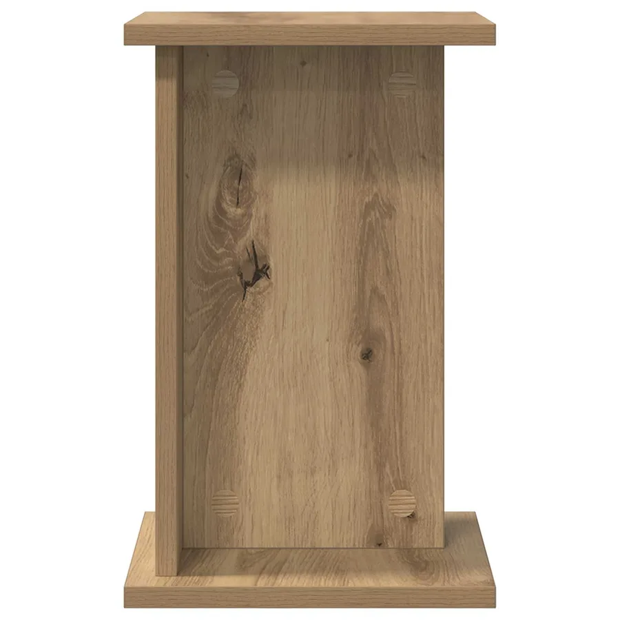 Support de Plante 2 pc Chêne Artisanal 25 x 25,5 x 40,5 cm - 7