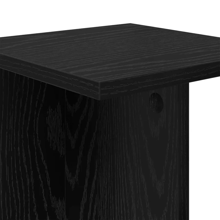 Support de Plante 2 pc Chêne Noir 25 x 25,5 x 40,5 cm - 9