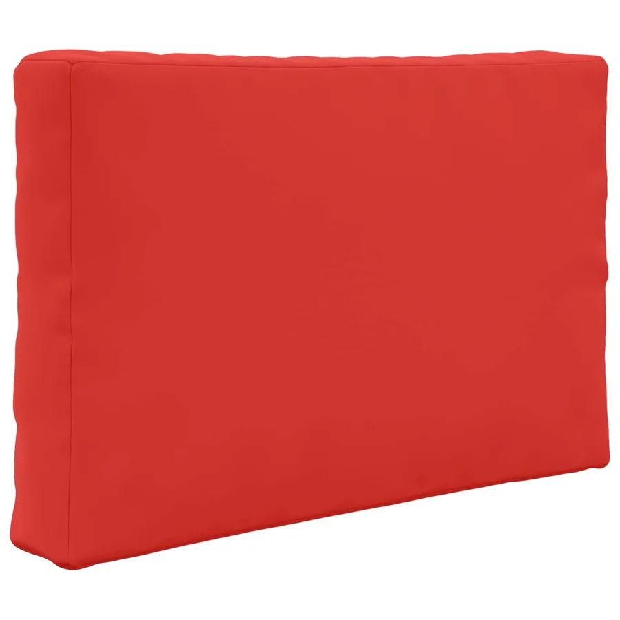 Coussin de canapé d'extérieur 3 pcs Rouge Polyester - 5