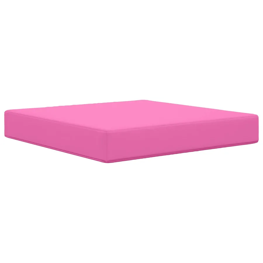 Coussin de canapé d'extérieur 3 pcs Rose Polyester - 4