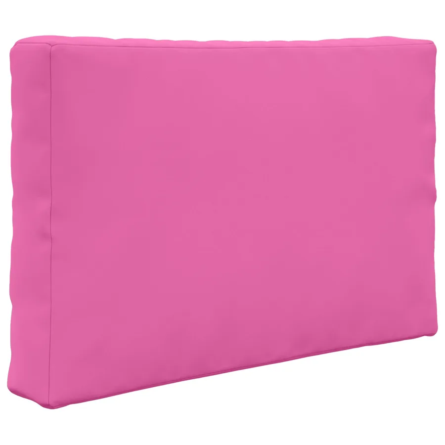 Coussin de canapé d'extérieur 3 pcs Rose Polyester - 5
