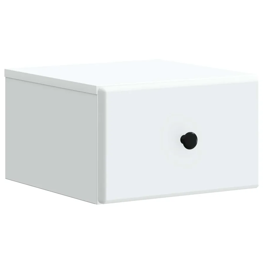 Cabinet de chevet mural 2 pcs Blanc 34,5 x 33 x 20 cm - 5