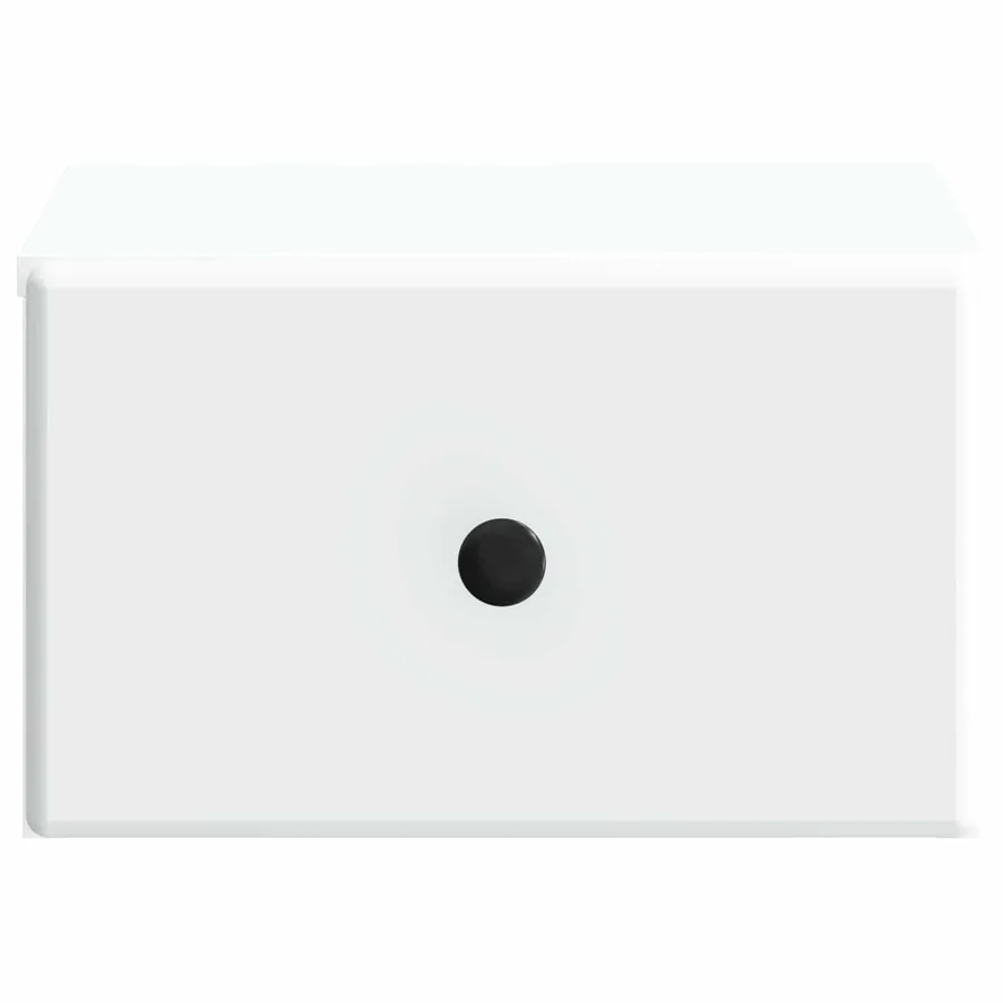 Cabinet de chevet mural 2 pcs Blanc 34,5 x 33 x 20 cm - 7