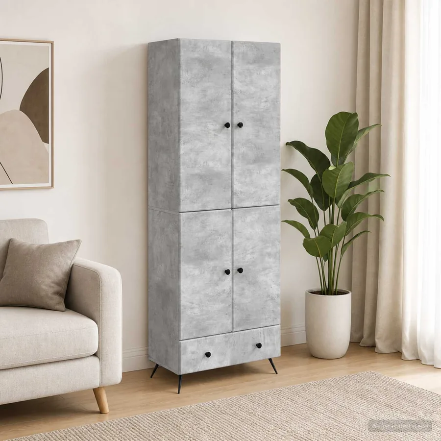 Ensemble de Meubles 2 pcs Bois d'ingénierie