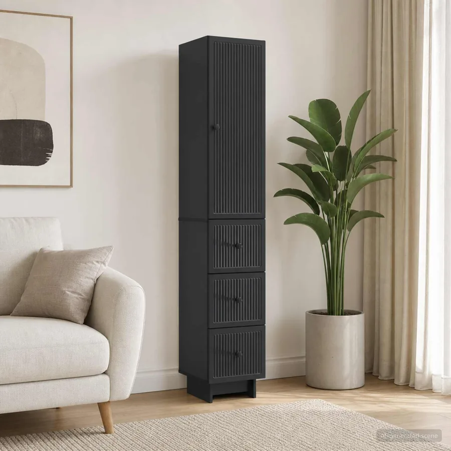 Ensemble de Meubles 2 pcs 33 x 34,5 x 90 cm Bois d'ingénierie