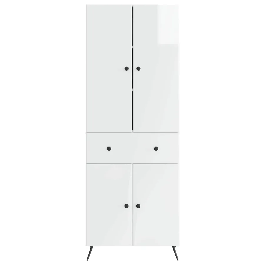 2 pcs Blanc brillant - 5