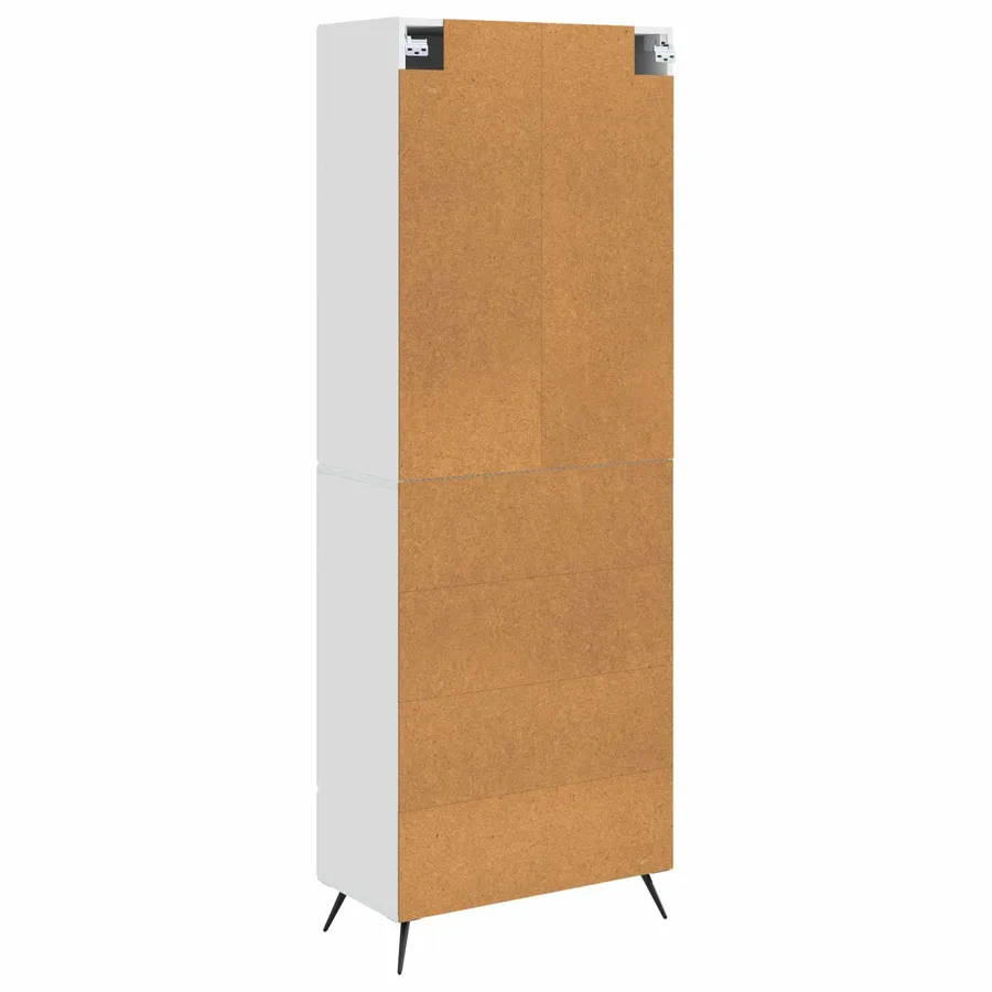 2 pcs Blanc brillant - 7