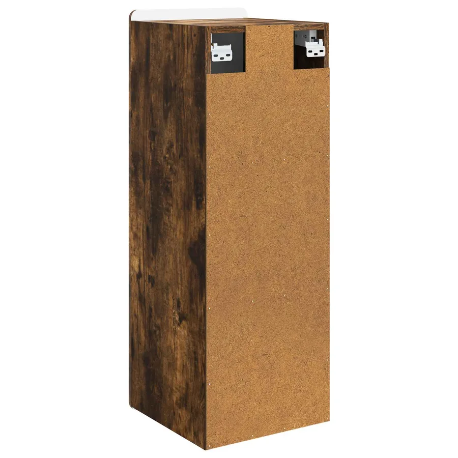 Armoire Murale Chêne fumé 33 x 34,5 x 94 cm Bois d'ingénierie - 6