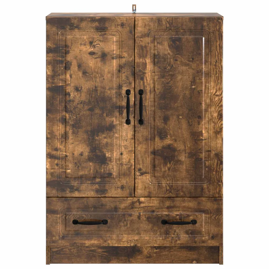 Buffet Chêne fumé 66 x 34,5 x 92 cm Bois d'ingénierie - 5
