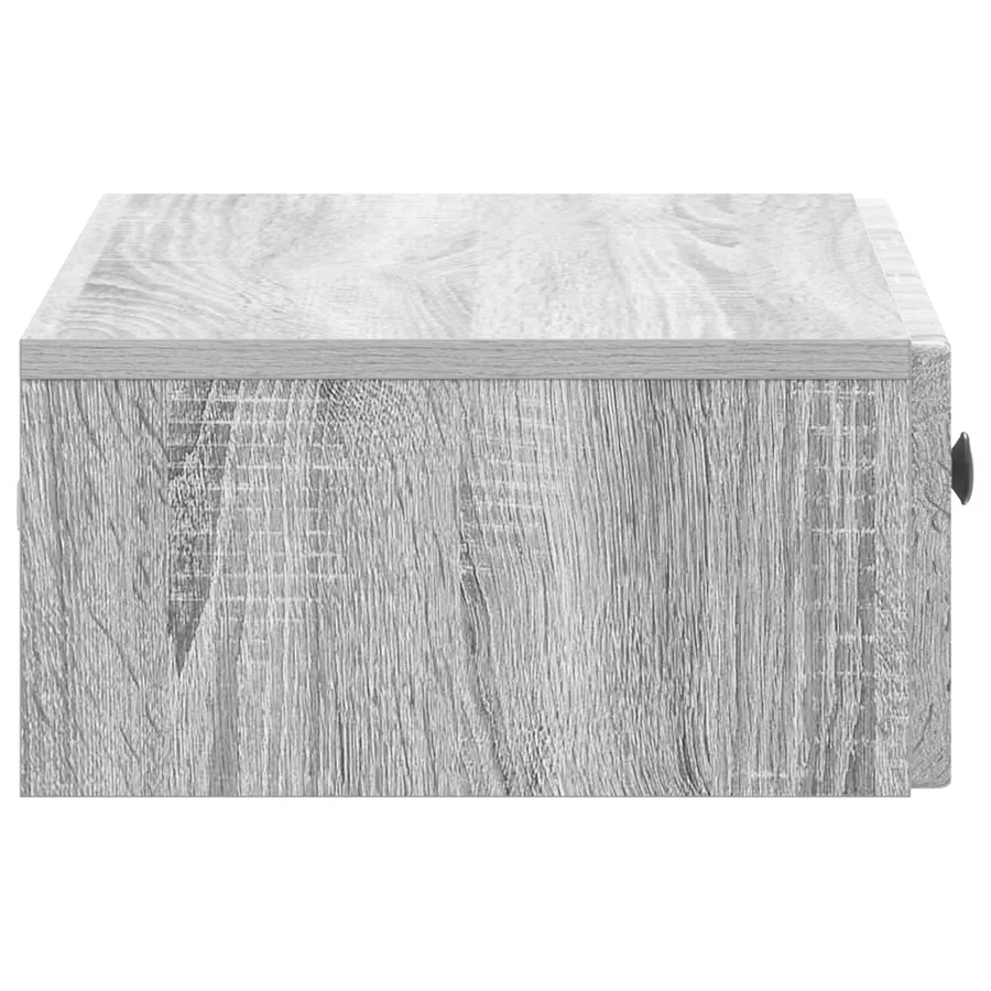 Table d'appoint murale Sonoma gris 59 x 34,5 x 17 cm - 6