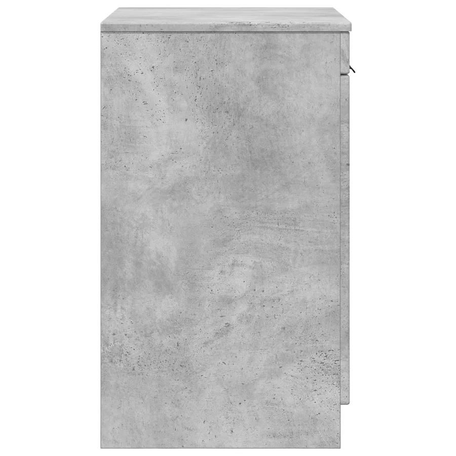 Armoire de salle de bain Gris béton 54 x 41 x 70 cm - 5