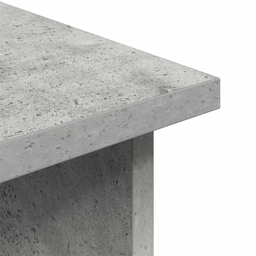 Support de télévision avec tiroir Gris béton 79 x 40 x 48 cm - 9