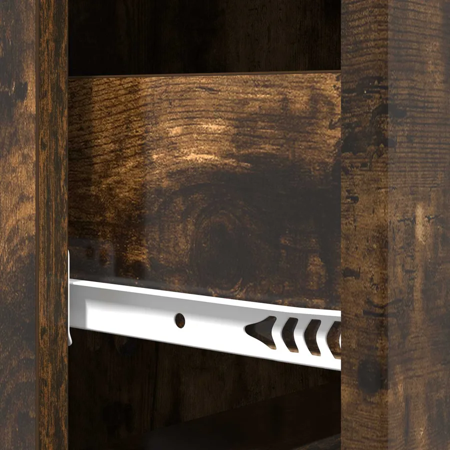 Armoire à tiroirs Chêne fumé 33 x 34,5 x 87 cm - 10