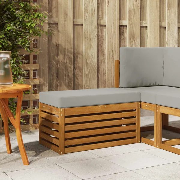Banc de Jardin Bois d'Acacia Massif Naturel