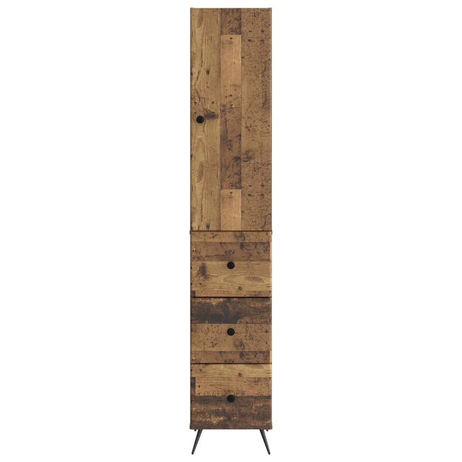 Ensemble de Meubles 2 pcs Bois ancien 34,5 x 34,5 x 90 cm - 5