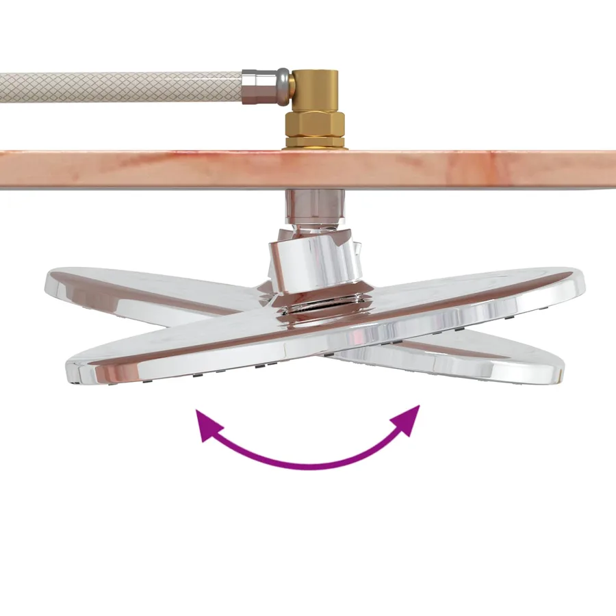 Douche d'extérieur 214,5 cm Naturel - 9