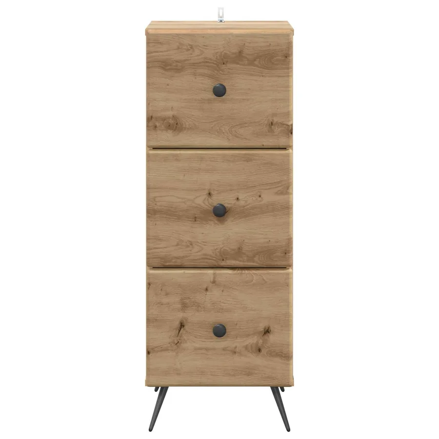 Armoire à tiroirs 33 x 34,5 x 90 cm Bois d'ingénierie - 6