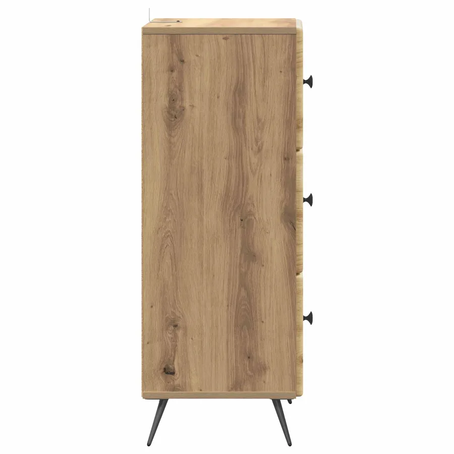 Armoire à tiroirs 33 x 34,5 x 90 cm Bois d'ingénierie - 7