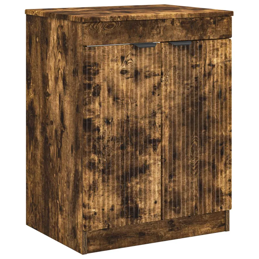 Armoire de salle de bain Chêne fumé 54 x 41 x 70 cm - 2