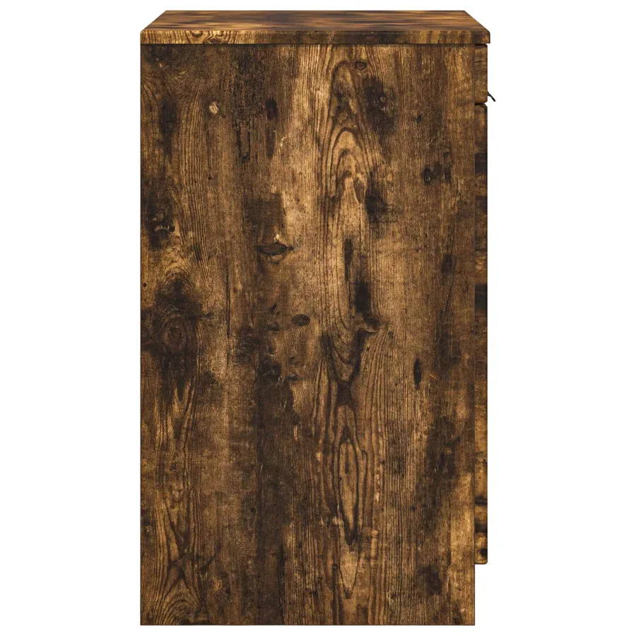 Armoire de salle de bain Chêne fumé 54 x 41 x 70 cm - 5