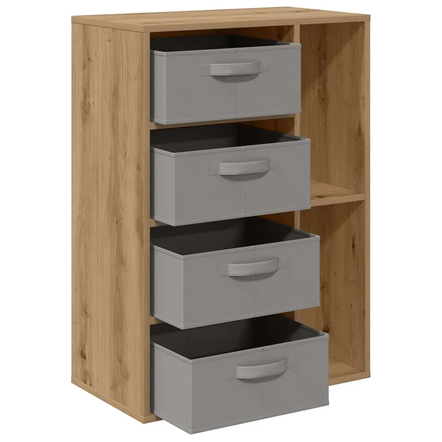 Buffet Chêne artisanal 60 x 33,5 x 84 cm - 5