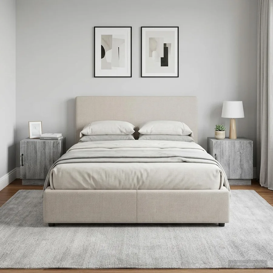 Table de chevet 2 pcs Sonoma gris 43 x 34,5 x 47 cm - 4