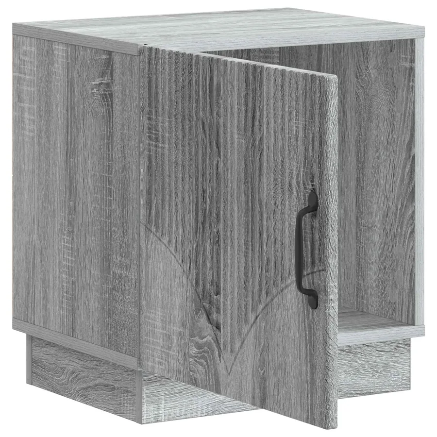 Table de chevet 2 pcs Sonoma gris 43 x 34,5 x 47 cm - 6