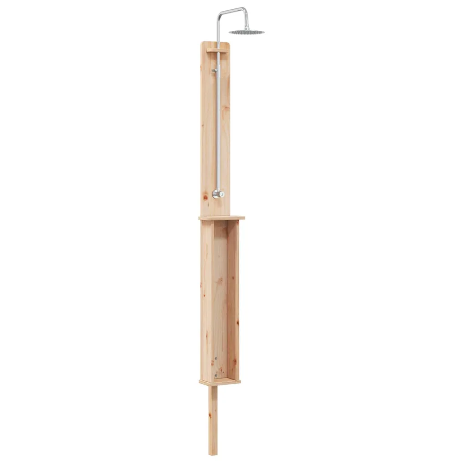 Douche d'extérieur 246 cm Naturel - 2