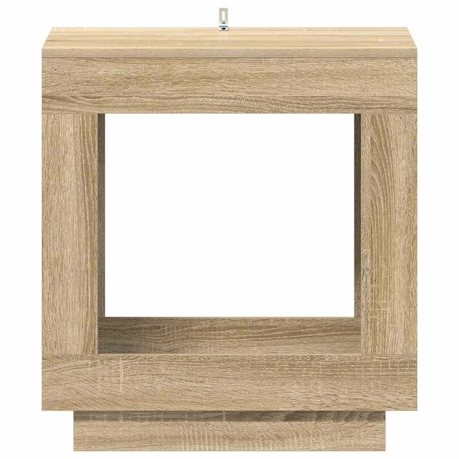 Table d'appoint Chêne Sonoma 60 x 40 x 65 cm Bois d'ingénierie - 4