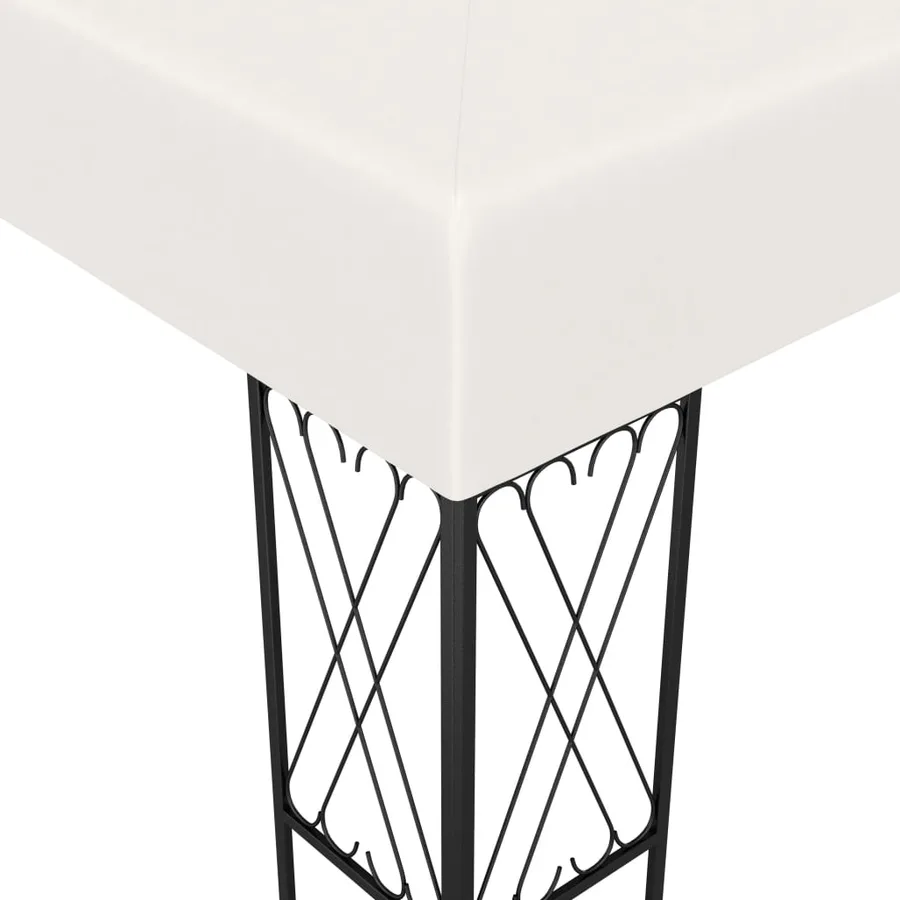 Tonnelle 3x3 m Crème Tissu - 3