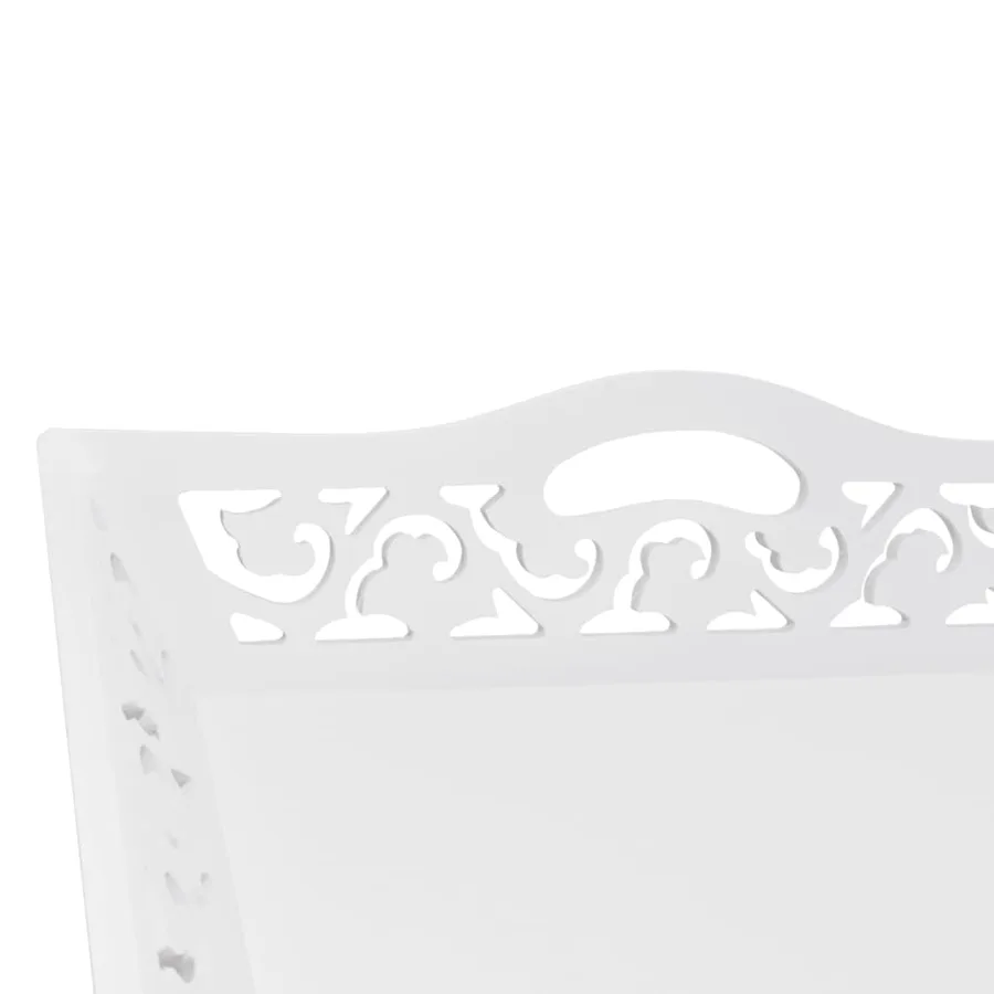 Table d'appoint avec plateau Blanc - 4