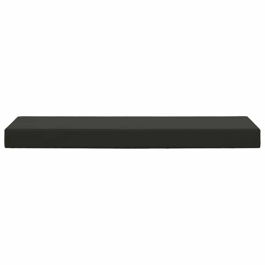 Coussin de Siège d'Extérieur Noir 111,5 x 40 x 8 cm - 4