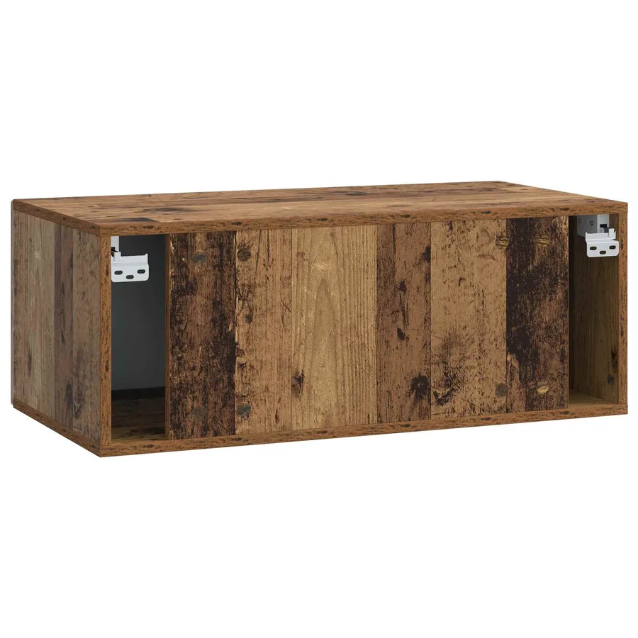 Meuble TV mural 78,5 x 31 cm Bois ancien Bois d'ingénierie - 7
