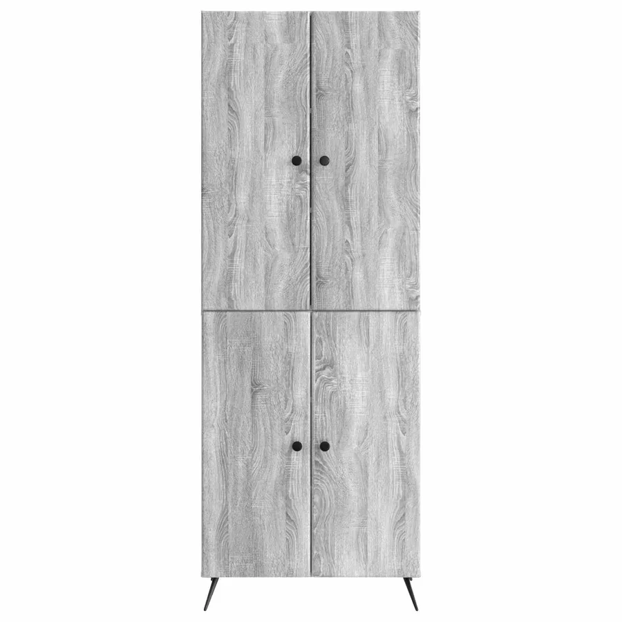 Ensemble de Meubles 2 pcs Sonoma gris Bois d'ingénierie - 5