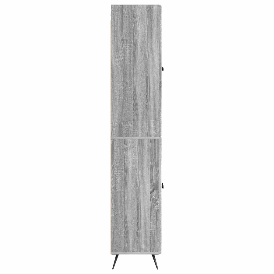 Ensemble de Meubles 2 pcs Sonoma gris Bois d'ingénierie - 6