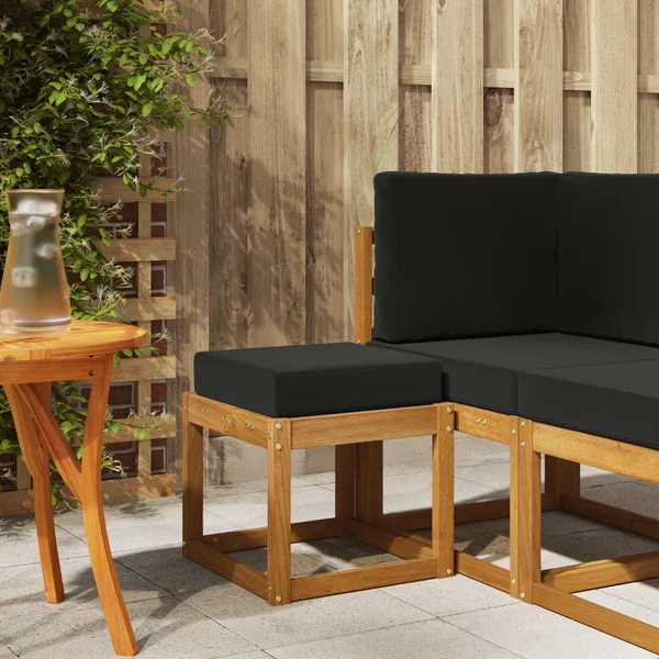 Banc de jardin Bois d'Acacia Massif Naturel