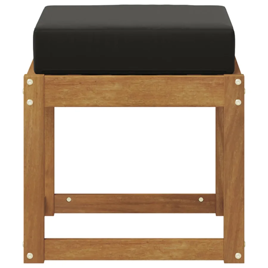 Banc de jardin Bois d'Acacia Massif Naturel - 3