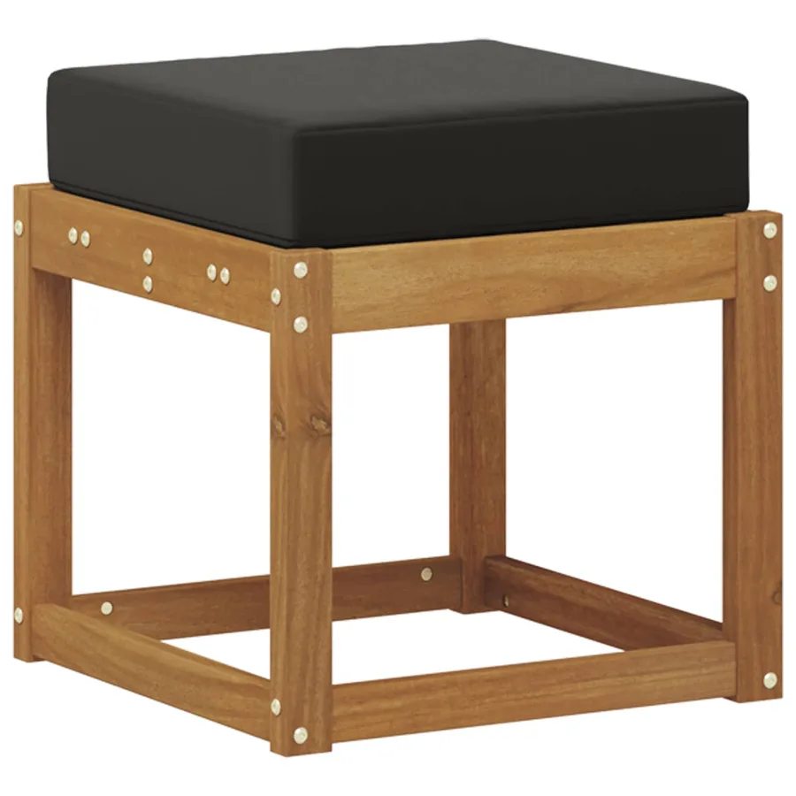Banc de jardin Bois d'Acacia Massif Naturel - 5