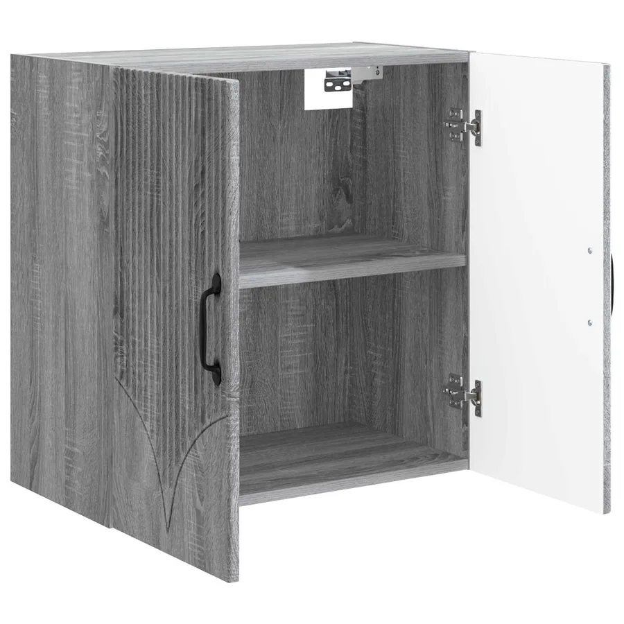 Armoire Murale Sonoma gris 59 x 31 x 60 cm Bois d'ingénierie - 3