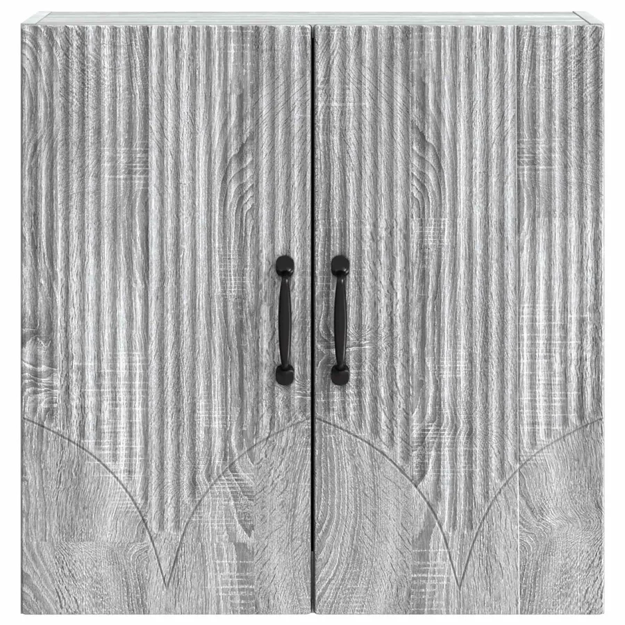 Armoire Murale Sonoma gris 59 x 31 x 60 cm Bois d'ingénierie - 4
