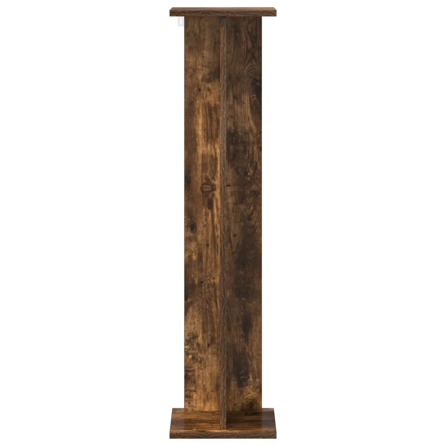 Support de Plante 2 pc Chêne Fumé 25 x 25,5 x 100,5 cm - 6
