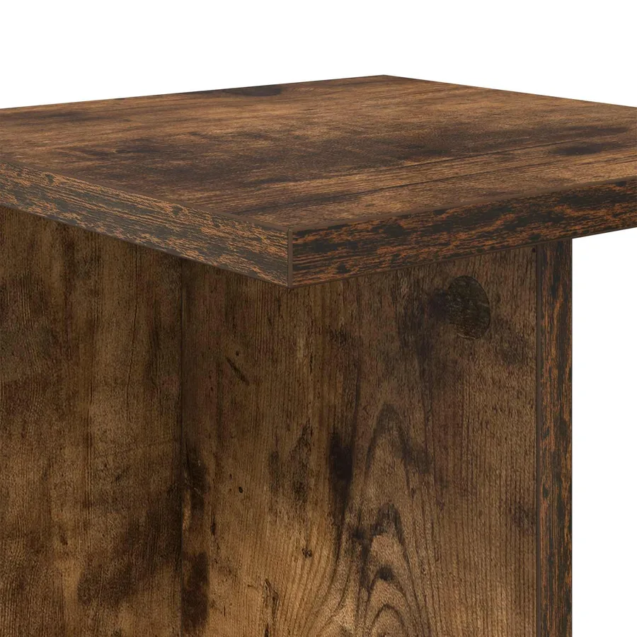 Support de Plante 2 pc Chêne Fumé 25 x 25,5 x 100,5 cm - 9