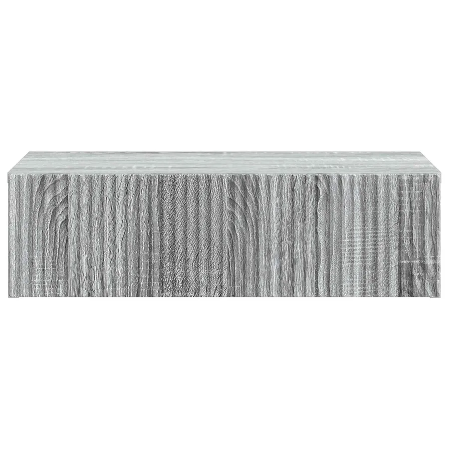 Table d'appoint murale Sonoma gris 59 x 34,5 x 17 cm - 5