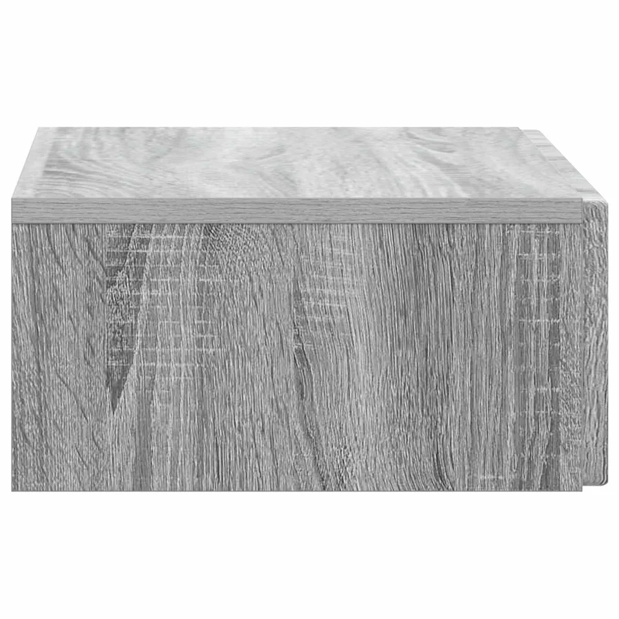 Table d'appoint murale Sonoma gris 59 x 34,5 x 17 cm - 6
