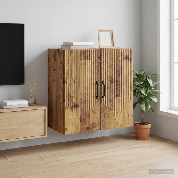 Armoire Murale Bois ancien 59 x 31 x 60 cm Bois d'ingénierie